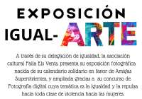La exposición Igual-arte organizada por la falla Els Vents vuelve al Casal Jove de Pureto de Sagunto