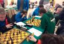 Una de las partidas disputadas por los jugadores del Escacs Morvedre