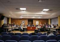 Una sesión municipal, celebrada recientemente en el Centro Vívico de Puerto Sagunto