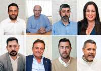 Los ocho aspirantes a ocupar la Alcaldía de Sagunto en las próxima legislatura