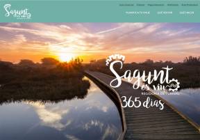 Una renovada web para dar a conocer la oferta turística de Sagunto