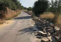 Uno de los caminos que forman parte del término municipal de Algímia d&#039;Alfara