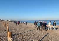 Marcha de denuncia por el estado de las playas de Almardà, Corinto, Malvarrosa y Canet d’en Berenguer