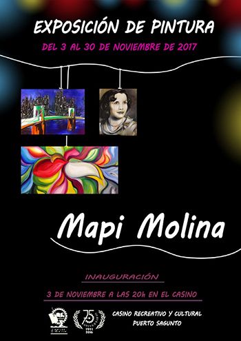 Cartel exposición Mapi Molina