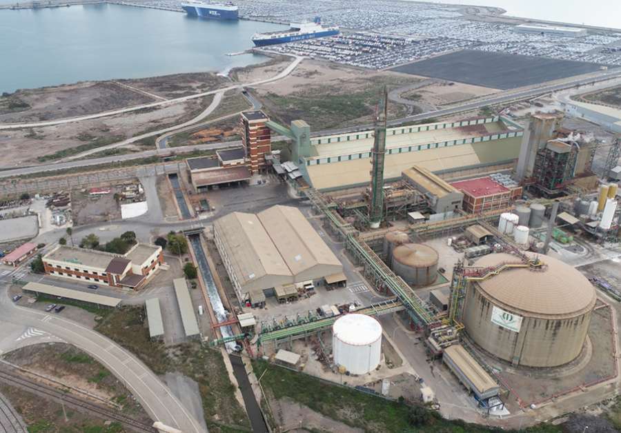 Las instalaciones del Grupo Fertiberia en Puerto Sagunto reducen a la mínima expresión sus emisiones en CO2 tras una inversión cercana a los cinco millones de euros