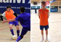 Los jugadores del Morvedre Futsal, Héctor Martin y Marko Dukic, convocados por la selección valenciana