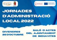 Benavites celebrará el próximo viernes unas nuevas Jornadas sobre la Administración Local