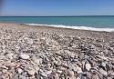 La presencia de piedra en la costa de Sagunto va en aumento