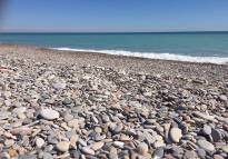 El estudio de Imedes advierte que actualmente hay presencia de gravas en toda la línea de la costa saguntina
