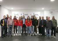 Medallistas del campeonato de España de selecciones de balonmano reciben un homenaje en Sagunto