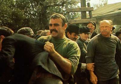 Una de las escenas de esta película protagonizada por Sean Connery