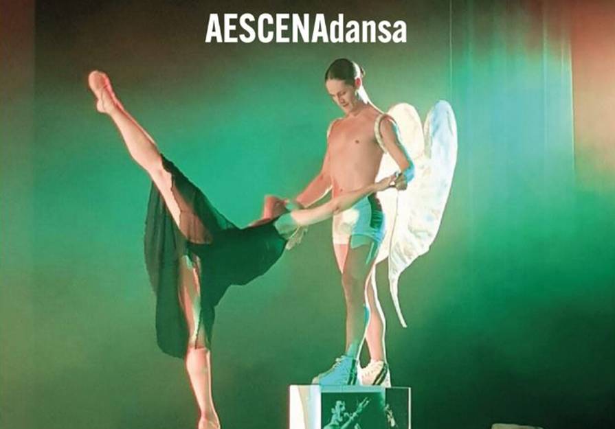 Imagen promocional de este espectáculo de la compañía local Aescenadansa