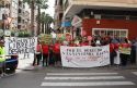 Medio centenar de personas pide que se tramiten las firmas para declarar a Sagunto ciudad libre de desahucios