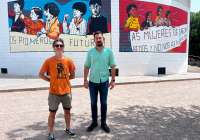 Finaliza la octava edición del festival Més que Murs con el mural de Àngel Ventura