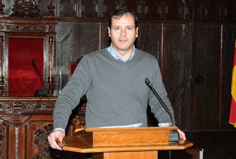 El portavoz del equipo de gobierno y concejal de Presidencia, Sergio Muniesa