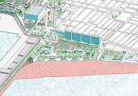 Desarrollo urbanístico para el malecón de Menera, propuesto por la empresa