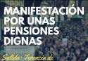 Manifestación en Puerto de Sagunto en defensa del Sistema Público de Pensiones