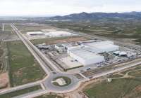 Imagen aérea de la industria ubicada en Parc Sagunt I