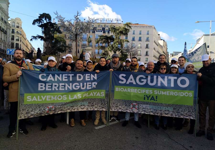 Representantes de ambos municipios ya participaron en la manifestación organizada por Somos Mediterránea en Madrid