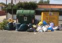Durante el pasado sábado, domingo y lunes, la SAG no recogió la basura en algunos puntos de Almardà