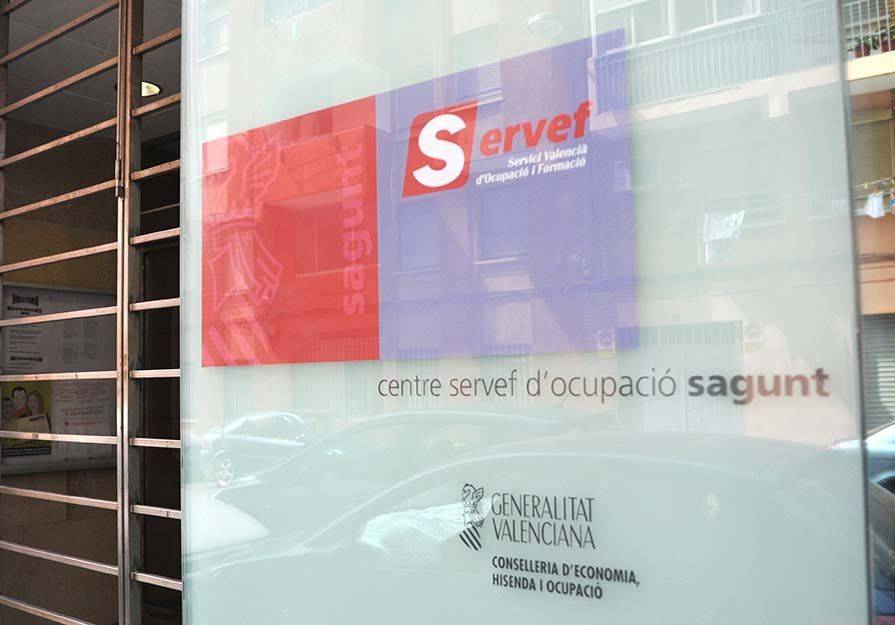 El Servef ha cerrado febrero con 5.057 personas desempleadas en Sagunto, 120 más que en enero