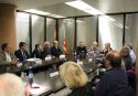 Un momento de la reunión del comité de la Red Oncológica Pediátrica de la Comunitat Valenciana