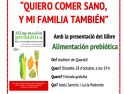 Los nutricionistas Jesús Sanchis y Lucía Redondo ofrecerán una charla en Quartell