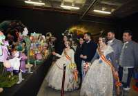 La Exposición del Ninot 2024 da paso a la celebración de la cabalgata fallera en Sagunto