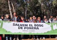 Protesta en contra del Plan Especial de ampliación del Colegio San Vicente Ferrer de Sagunto