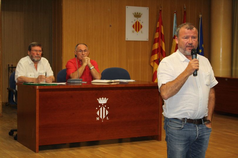 El alcalde de Sagunto, Francesc Fernández, tomó la palabra en este acto