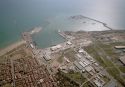 Imagen de las instalaciones portuarias de Sagunto
