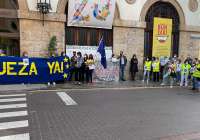 Los interinos secundan la convocatoria de huelga en el Ayuntamiento de Sagunto