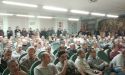 Asamblea de los trabajadores de Bosal celebrada el pasado miércoles en la sede de CC.OO.