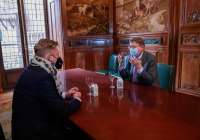 El president de la Generalitat ha mantenido un encuentro con el CEO de Seat y Cupra, Wayne Griffiths
