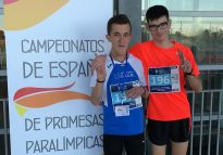 Dos saguntinos participan en el I Campeonato de España Liberty de Promesas Paralímpicas de Atletismo