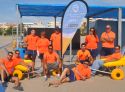 Los «Ángeles de naranja», de nuevo nominados al premio a la playa más accesible de España