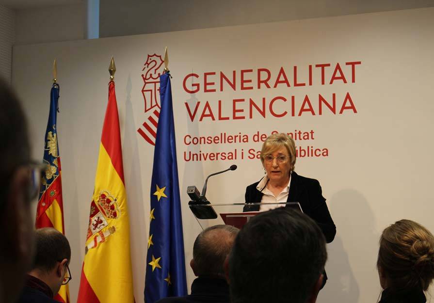 La consellera Ana Barceló hizo públicos estos datos en rueda de prensa