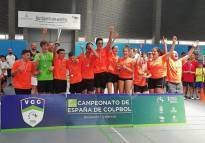Dos equipos de Colpbol del colegio San Pedro de Puerto de Sagunto logran el Campeonato de España