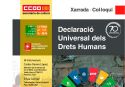 CCOO acogerá una charla sobre el 70 aniversario de la Declaración Universal de los Derechos Humanos