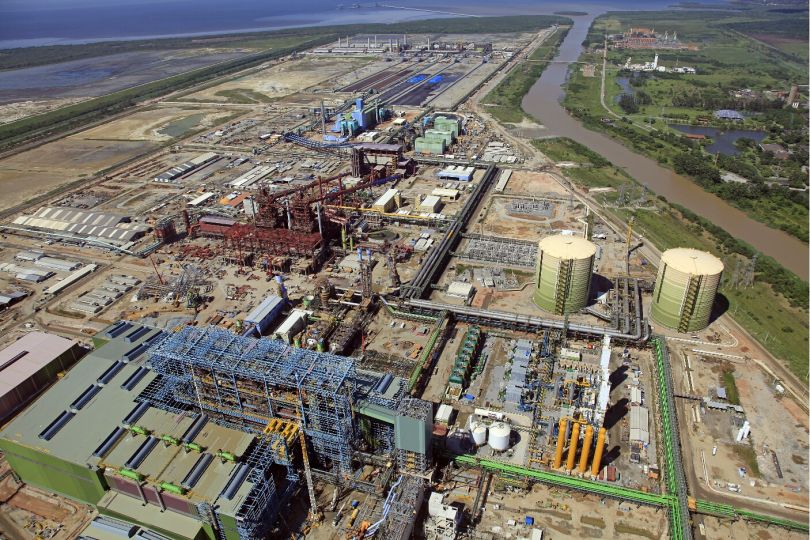 Una de las plantas que ThyssenKrupp Steel tiene alrededor del mundo