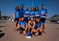 El Natación Morvedre copa el podio de la travesía a nado de Puzol