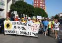 La marcha reivindicativa ha salido desde la Tenencia de Alcaldía de Puerto de Sagunto