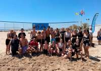 Éxito de participación en el Torneo Popular y el Campeonato Autonómico de Lucha Playa en Puerto de Sagunto