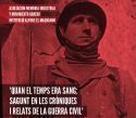 El periodista José Manuel Rambla presenta un libro sobre Sagunto durante la Guerra Civil