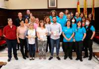 El Ayuntamiento de Sagunto recibe al alumnado de sus programas formativos