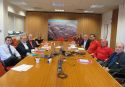 Un momento de la primera reunión del Comité de Relaciones con la Comunidad de ArcelorMittal