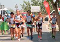 La escuela del C.D. ISD Huracán Puerto Sagunto finaliza la temporada con el triatlón escolar de Moncada