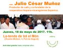 Encuentro de Economía Social con Julio César Muñoz en La Tenda de Tot el Món