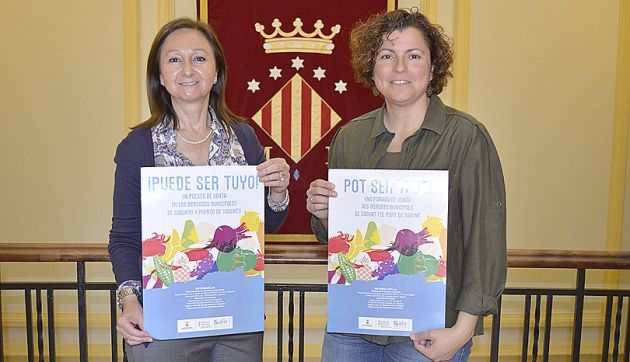 El ayuntamiento lanza una campaña para ofrecer los puestos vacantes en los mercados de Sagunto y Puerto
