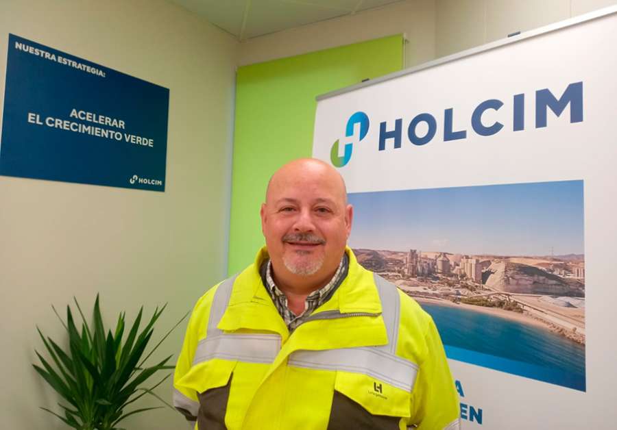 Lucas García es el nuevo director de la planta de Holcim en Sagunto